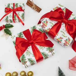 Oh Christmas Girl - Wrapping Paper Bundle (2 Rolls)