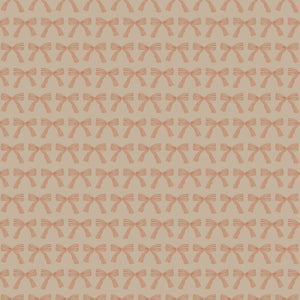 Red Bows | Kraft Wrapping Paper | Waterleaf Paper