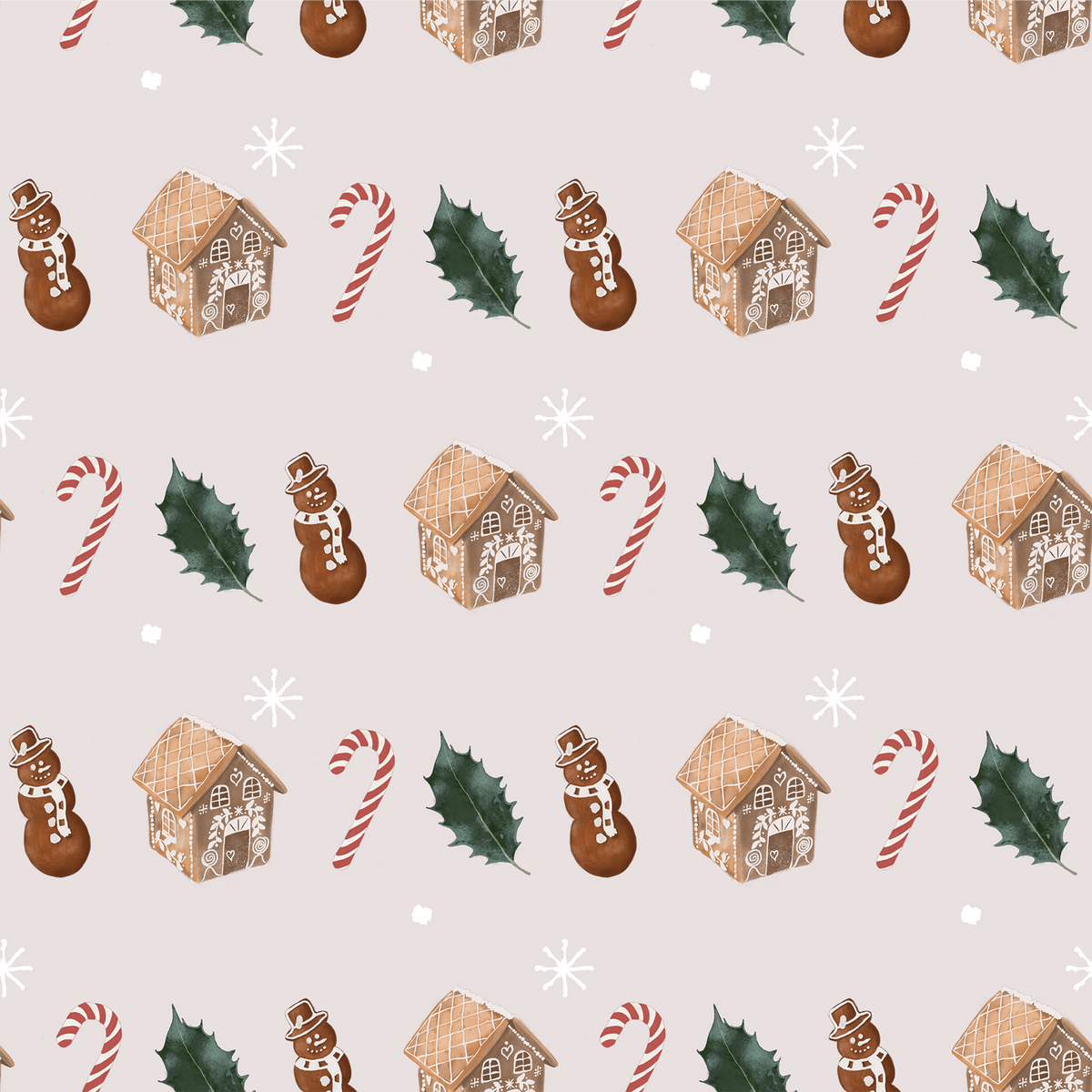 Festive Holidays - Christmas Wrapping Paper Bundle (3 Rolls)