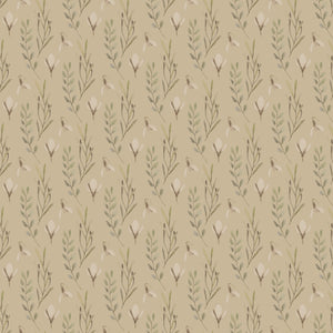 Leaves & Flowers | Kraft Wrapping Paper | Waterleaf Paper