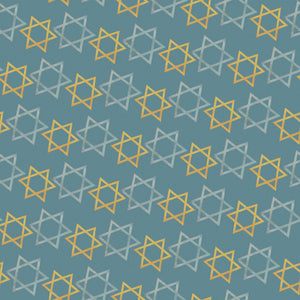Star of David | Kraft Wrapping Paper | Waterleaf Paper