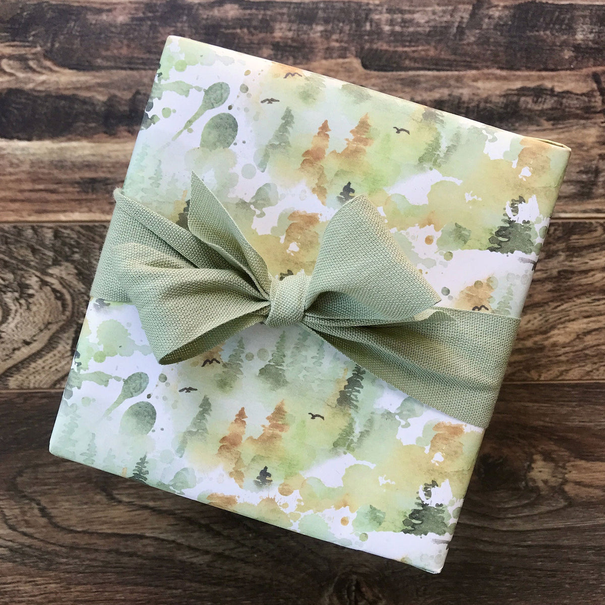 Watercolor Forest - Wrapping Paper