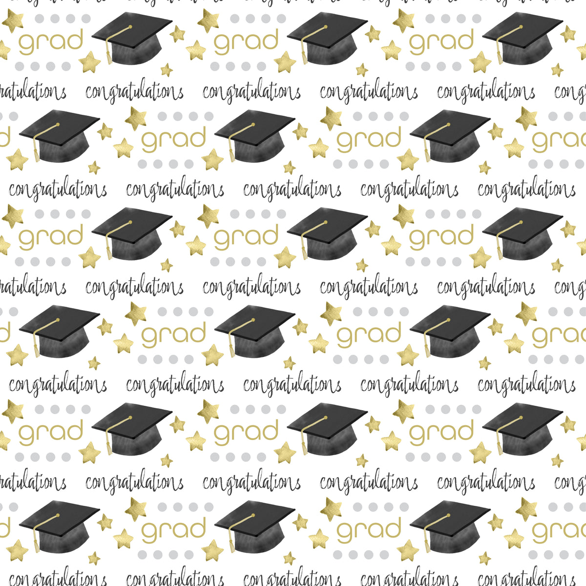 Congratulations Grad - Wrapping Paper