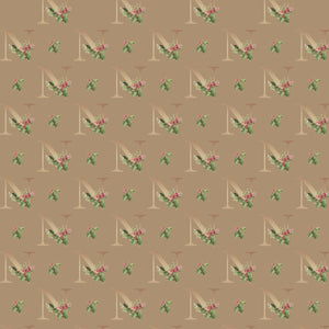 Monograms - Letter N | Kraft Wrapping Paper | Waterleaf Paper