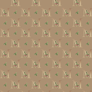 Monograms - Letter M | Kraft Wrapping Paper | Waterleaf Paper