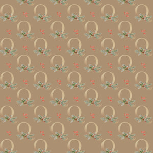 Monograms - Letter Q | Kraft Wrapping Paper | Waterleaf Paper