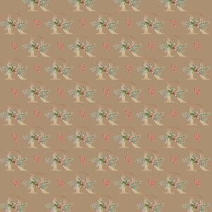 Monograms - Letter R | Kraft Wrapping Paper | Waterleaf Paper