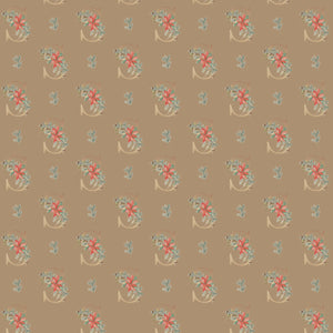 Monograms - Letter S | Kraft Wrapping Paper | Waterleaf Paper