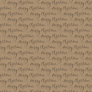 Simply Merry Christmas | Kraft Wrapping Paper | Waterleaf Paper
