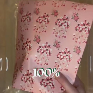 Stork Delivering Beautiful Baby Girl - Wrapping Paper
