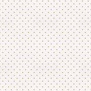 Green polka dots in a white background gift wrap