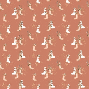 BoHo Christmas Stocking - Wrapping Paper