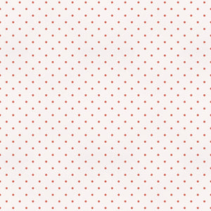Red polka dots in a white background grift wrap