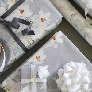 Botanical Summer Flowers - Wrapping Paper