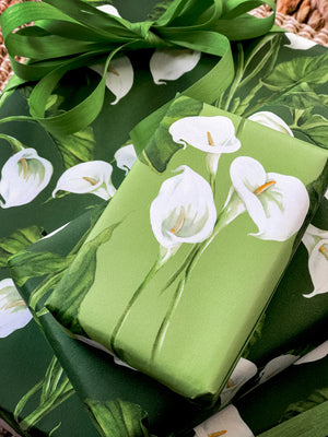 Calla Lily Bouquet - Wrapping Paper