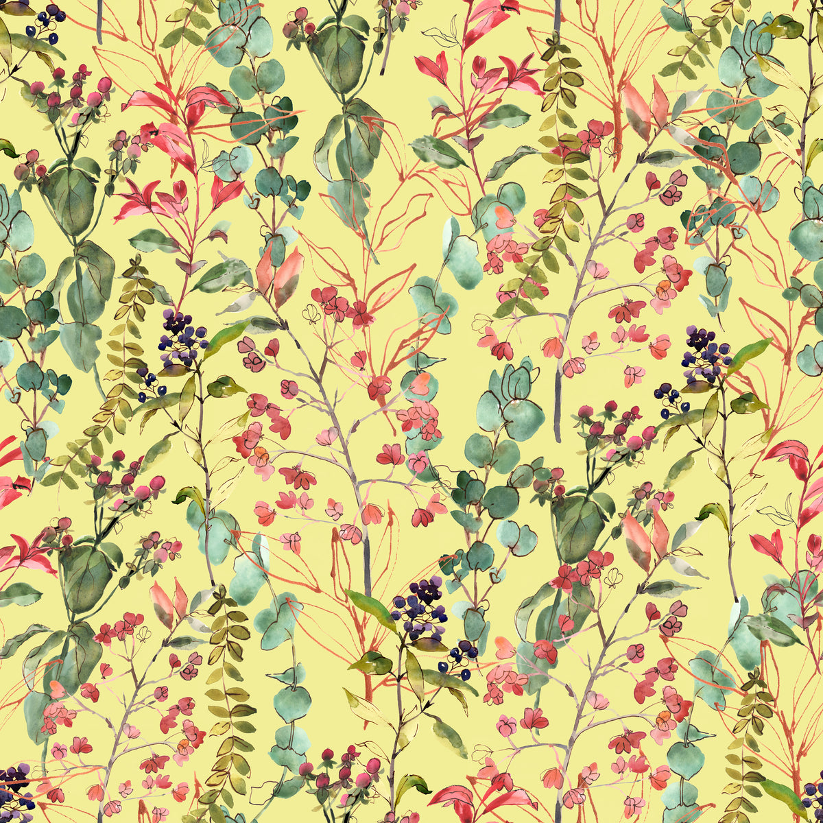 Wildberries Blooming - Wrapping Paper