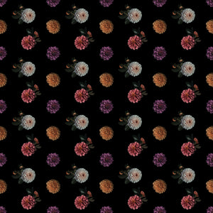 Night Dahlias in Suspense - Wrapping Paper