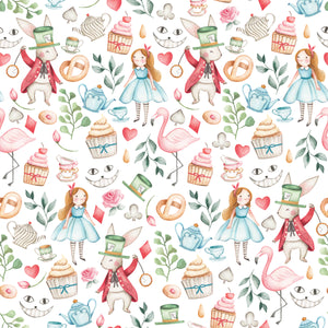 Alice's Tea Party & All It's Wonderment - Wrapping Paper