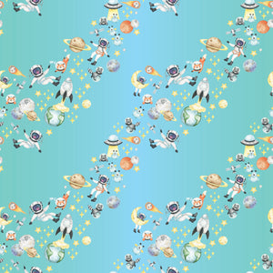 Caught in a Space Ride - Wrapping Paper