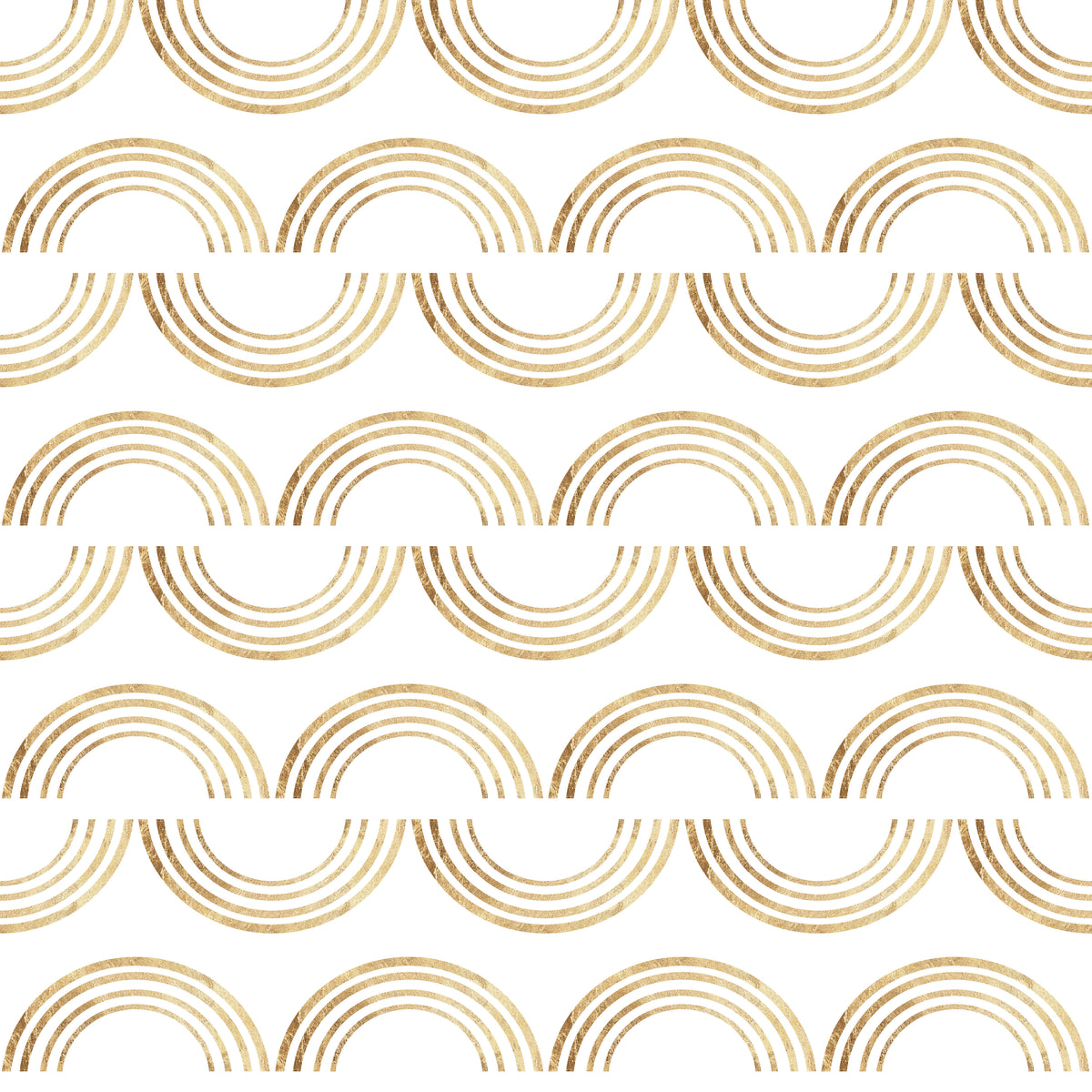 Gold Rainbows - Wrapping Paper