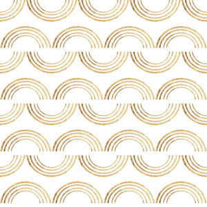 Gold Rainbows - Wrapping Paper