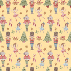 Nutcracker - Christmas Wrapping Paper Bundle (3 Rolls)
