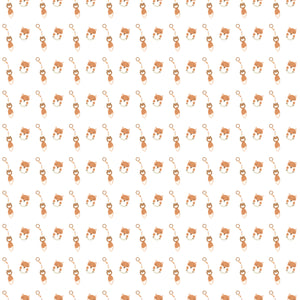 Foxie Rattle - Wrapping Paper