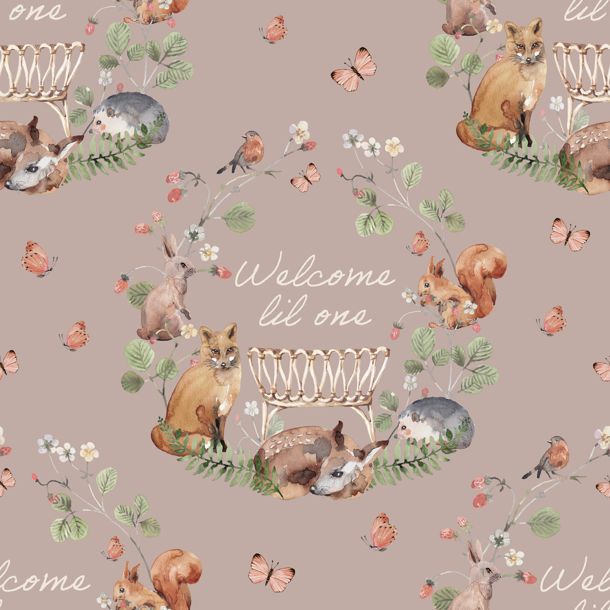 Welcome Lil One - Wrapping Paper