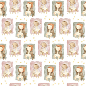 Napping Friends with their Buddies - Wrapping Paper