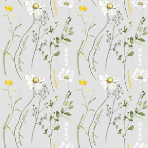 Always & Forever Daisies - Wrapping Paper