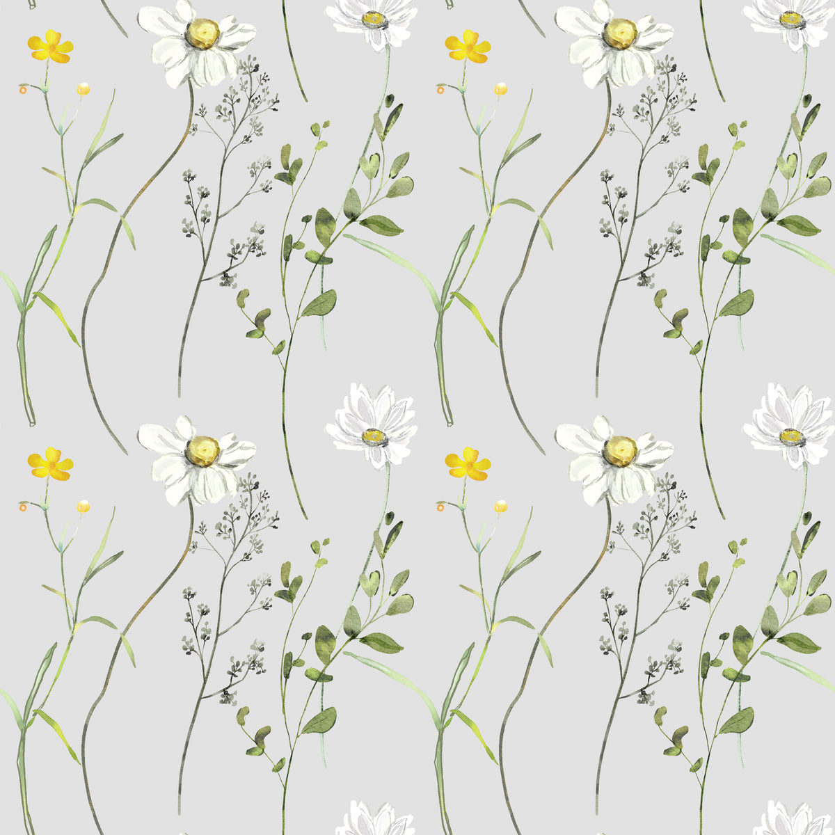 Floating Daisies - Wrapping Paper