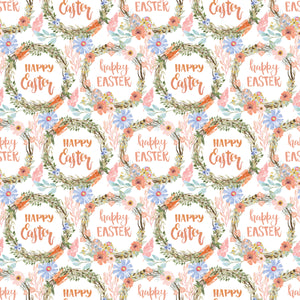 Happy Easter Wreath - Wrapping Paper