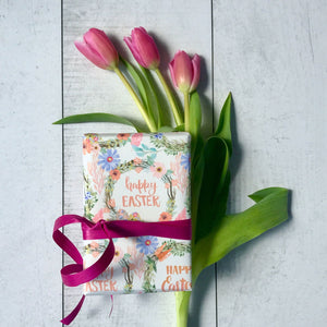 Happy Easter Wreath - Wrapping Paper