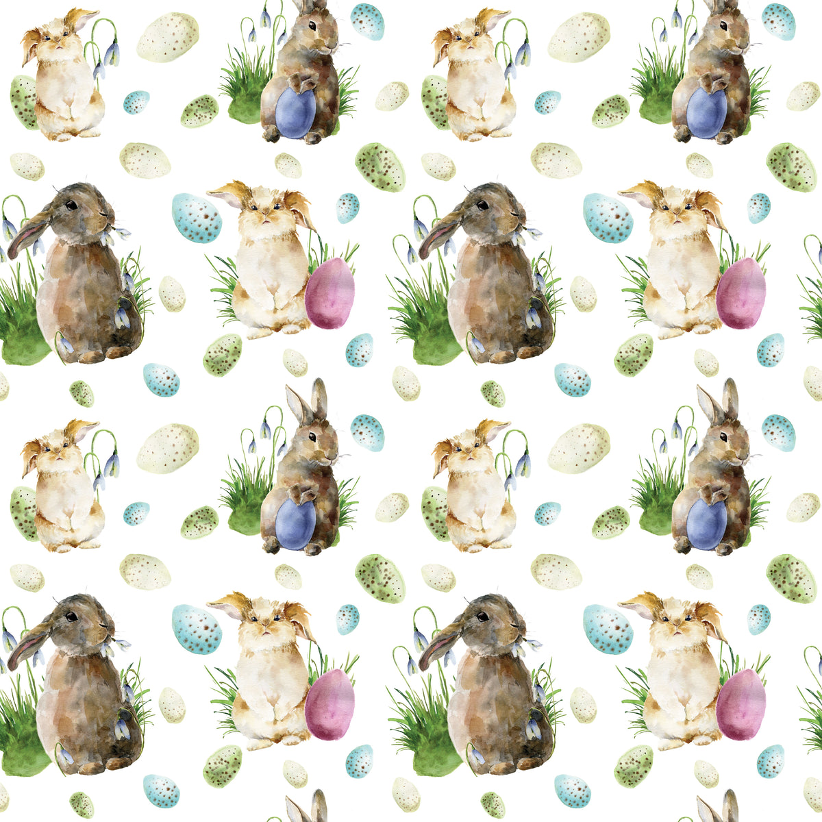 Bunnies & Eggs - Wrapping Paper