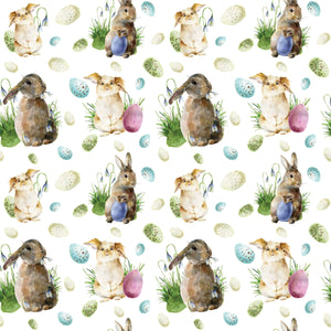 Bunnies & Eggs - Wrapping Paper