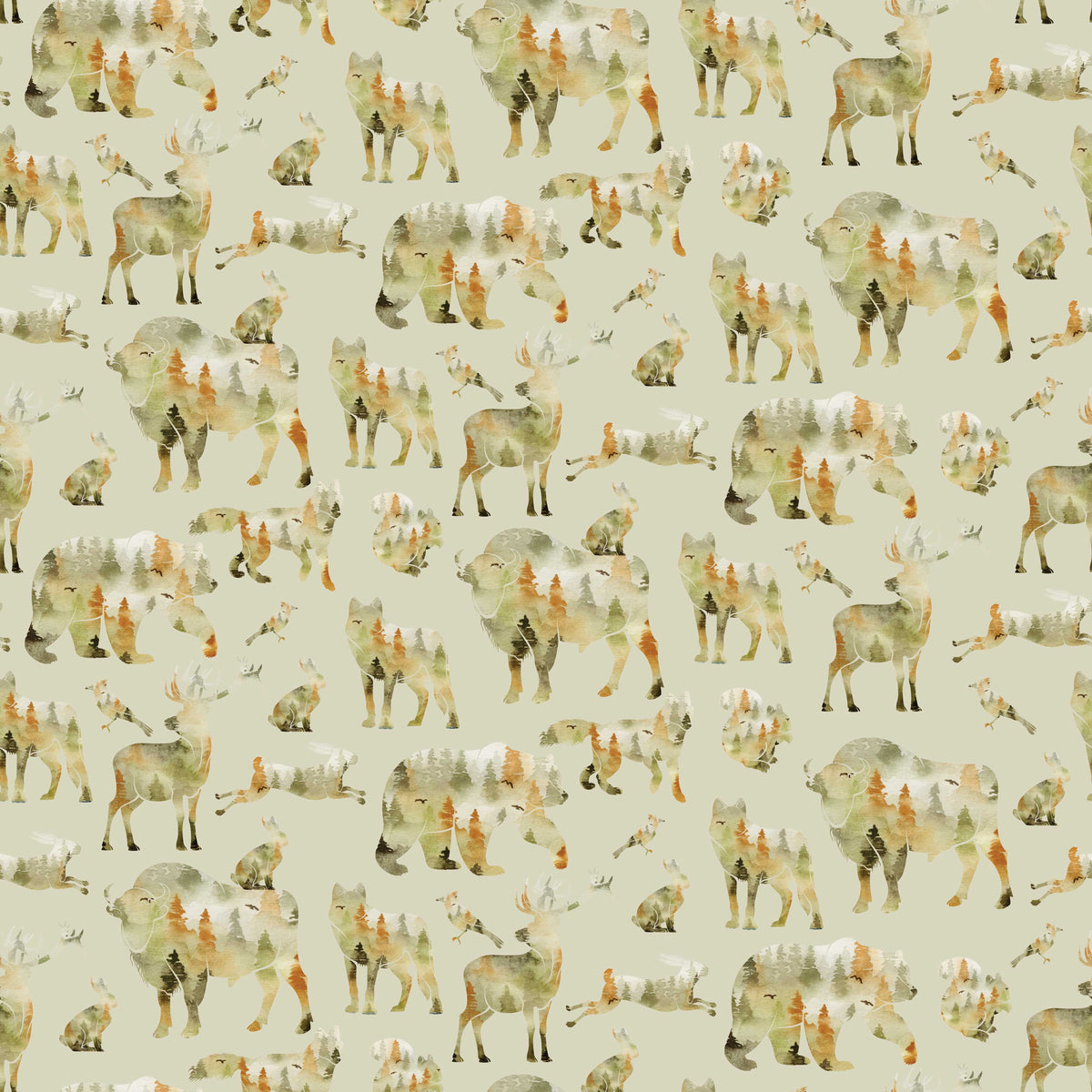 Forest Animals - Wrapping Paper