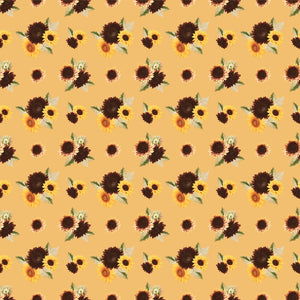 Sunflowers Floating - Wrapping Paper