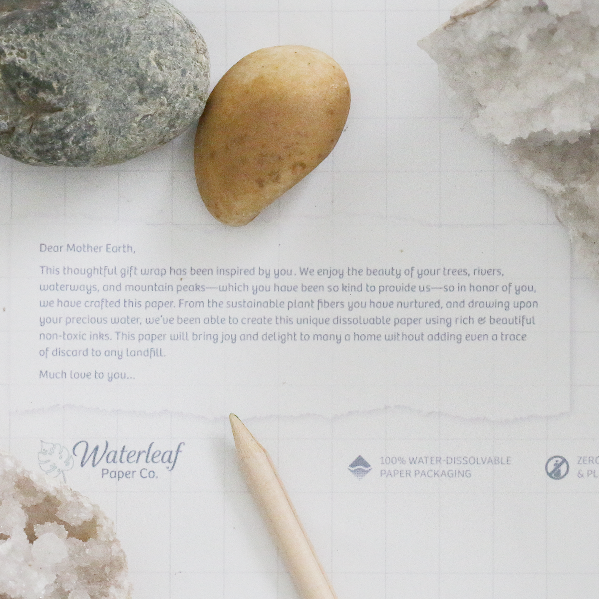 Fluttering Butterflies Among the Moon - Wrapping Paper