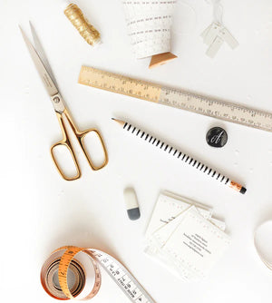 Office Scissors - Gold Handle