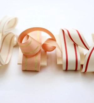 Cotton Ribbon - Striped Paddle