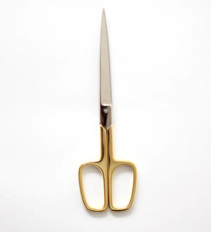 Office Scissors - Gold Handle