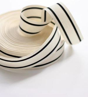 Cotton Ribbon - Striped Paddle