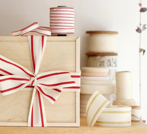 Cotton Ribbon - Striped Paddle