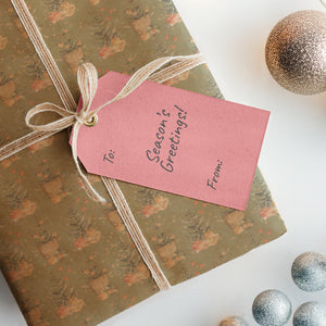 Oh Christmas Tree and Its Seedling | Kraft Wrapping Paper | Waterleaf Paper