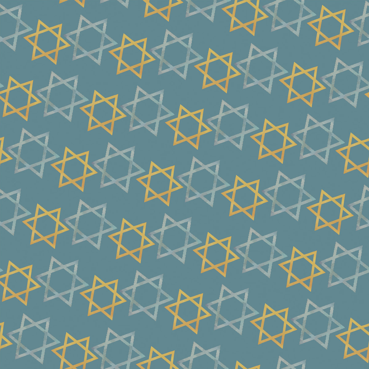 Star of David | Kraft Wrapping Paper | Waterleaf Paper