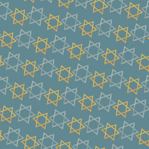 Star of David | Kraft Wrapping Paper | Waterleaf Paper