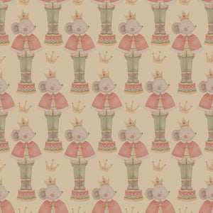 Nutcracker Mouse King | Kraft Wrapping Paper | Waterleaf Paper