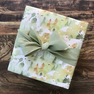 Watercolor Forest - Wrapping Paper