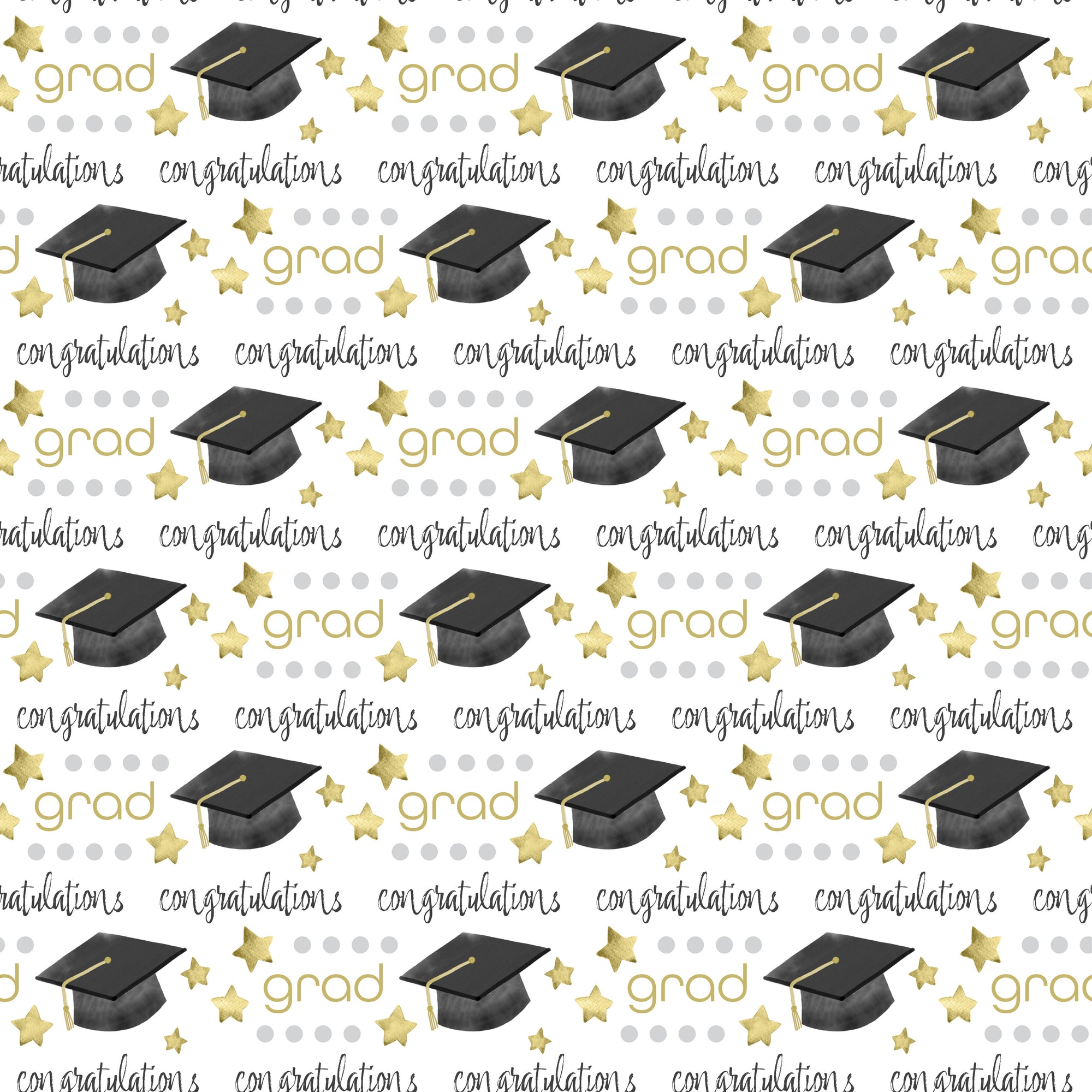 Congratulations Grad - Wrapping Paper