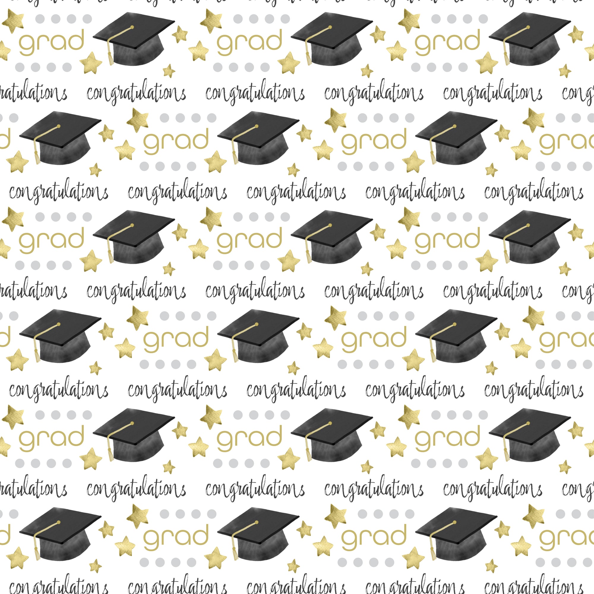 Graduation Wrapping Paper - Waterleaf Paper Company